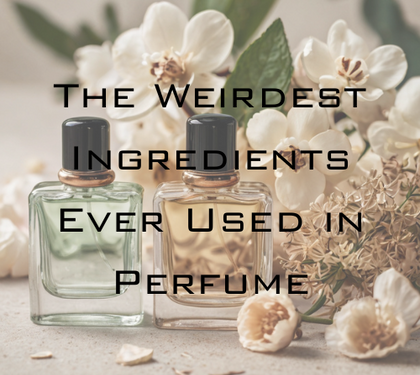 The Weirdest Ingredients Ever Used in Perfume