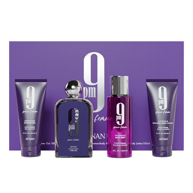 9 PM Pour Femme Gift Set By Afnan