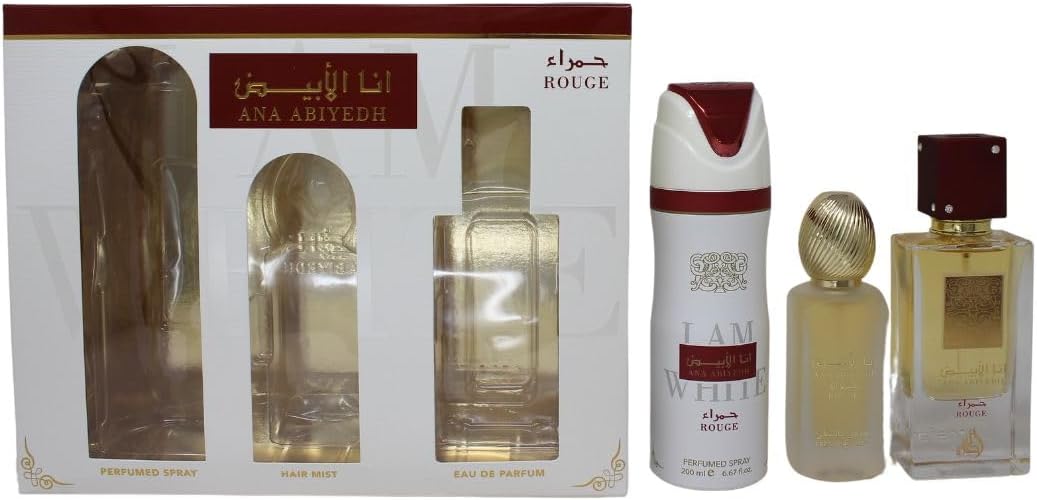 Ana Abiyedh Rouge 3Pcs Set By Lattafa