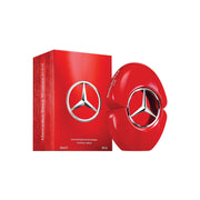 Woman In Red by Mercedes Benz