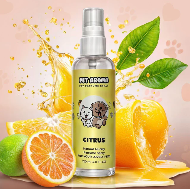 Citrus Perfume Spray For Pets By Pet Aroma