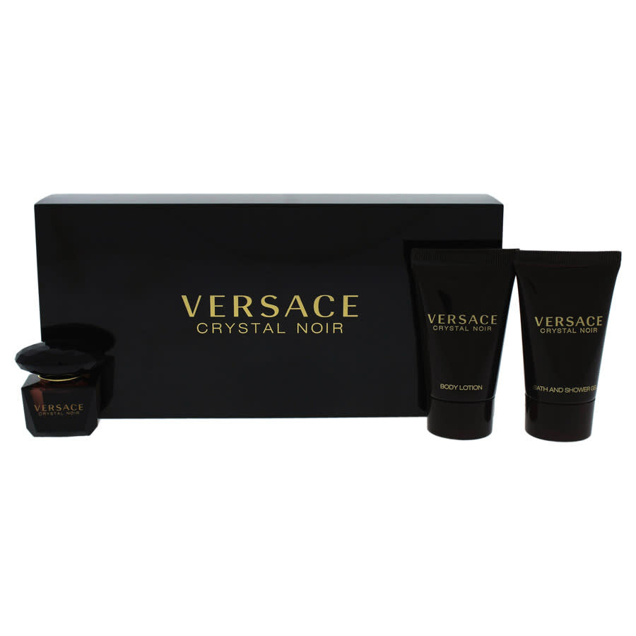 Crystal Noir 3 Piece Mini Gift Set By Versace