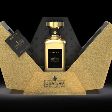 Scent In The City - Chateau Les Parfums - Emerald Princess Collection - Box + Bottle