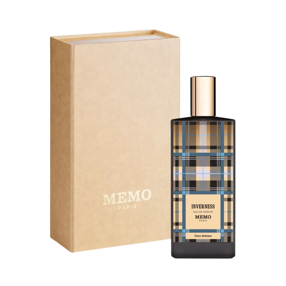 Inverness By Memo Paris fragrance bottle with retail box