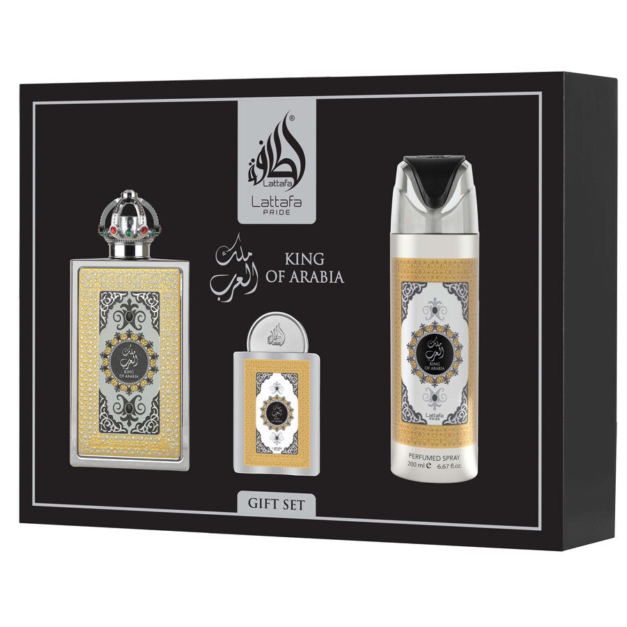 Lattafa Pride King of Arabia Gift Set By Lattafa