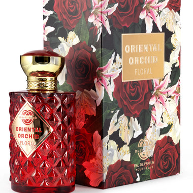 Oriental Orchid Floral By Mush Mush