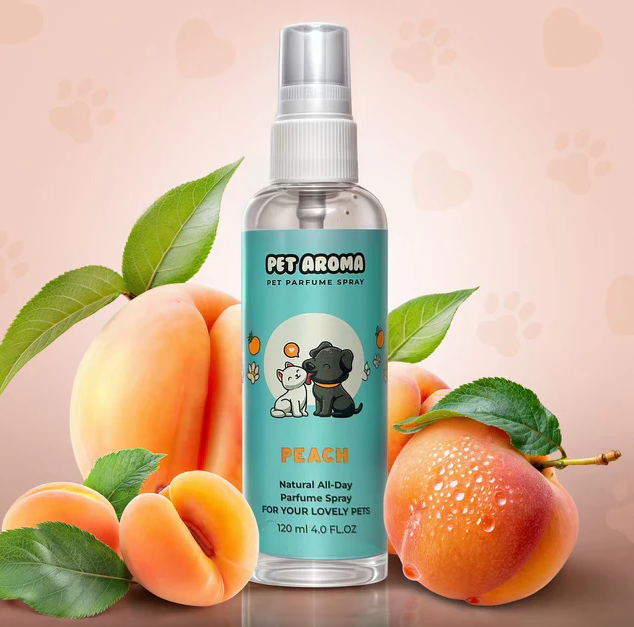 Peach Perfume Spray For Pets By Pet Aroma