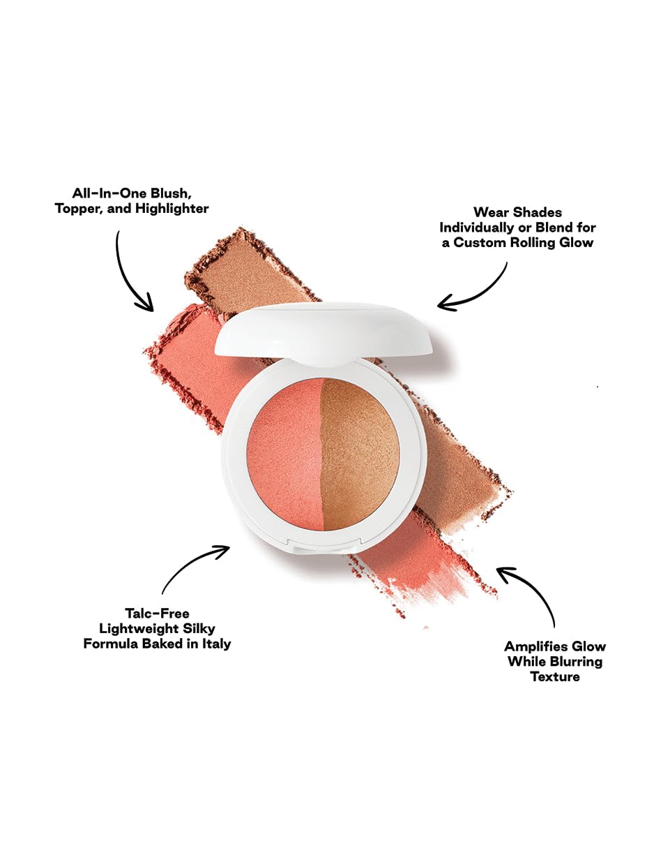 The Duet Baked Blush Duo By Dibs Beauty