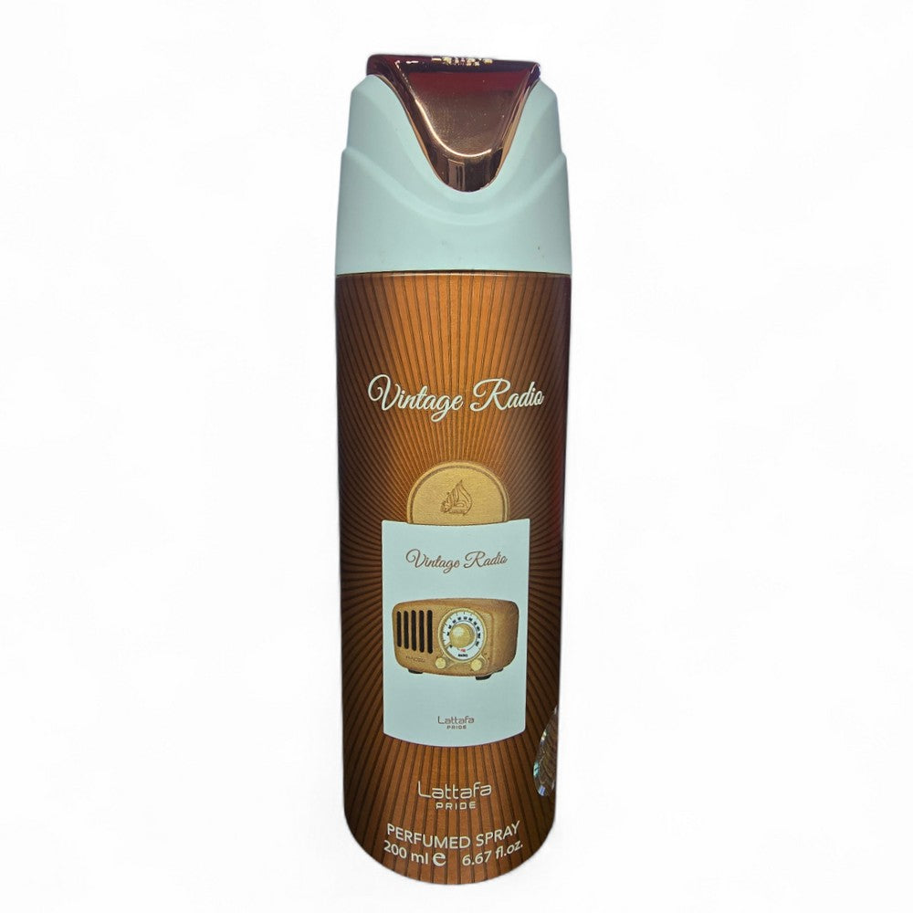 Vintage Radio Perfumed Spray by Lattafa