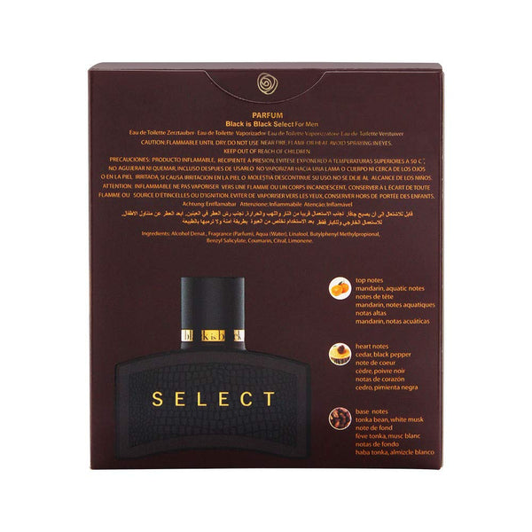 Black Is Black Select By Nuparfums (Spectrum Perfumes) Scent In The City