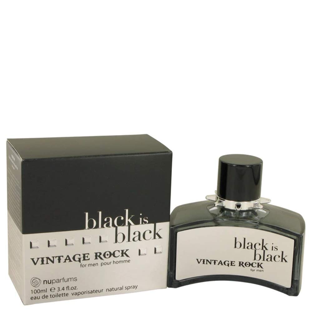Black Is Black Vintage Rock By Nuparfums (Spectrum Perfumes) - Scent In The City - Perfume & Cologne