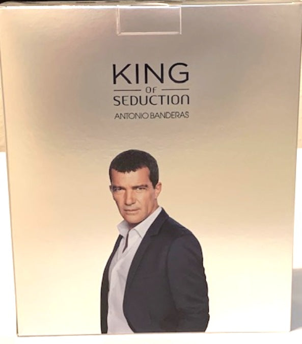 King Of Seduction By Antonio Banderas 3.4oz Eau De Toilette Spray 2 Pieces Set For Men - Scent In The City - Gift Set