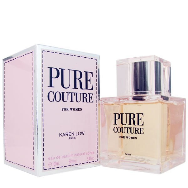 Pure Couture By Karen Low  For Women Woman Paris Eau De Toilette EDT Natural Spray 3,4oz Ounce Cologne Perfume 100ml Scent In The City @officialsitc
